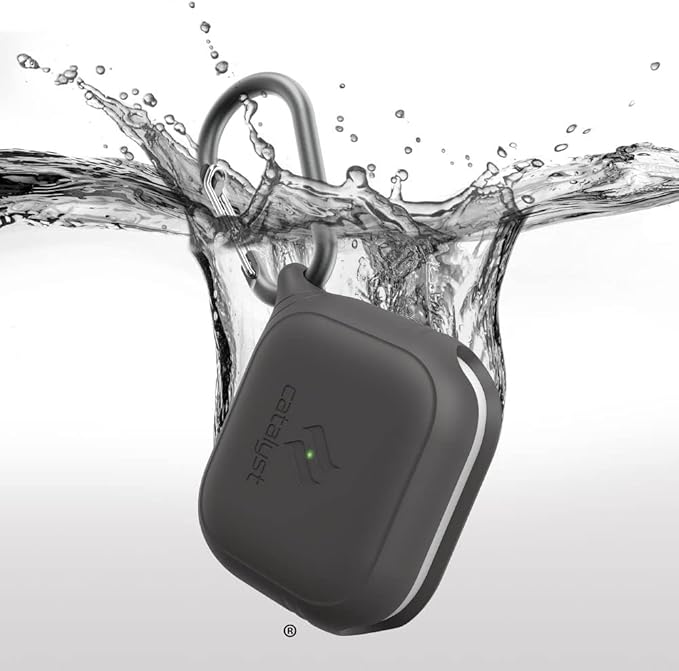 Catalyst Waterproof Case for AirPods 3rd Generation (2021) - Wireless & USB-C Charging Compatible, Drop Protection One Piece Design with Carabiner