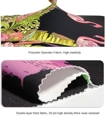 MosaiRudo Thicker Luggage Cover Elastic Suitcase Cover Protector Fits 18-32 Inch Suitcase Travel Accessories (Butterfly, S)