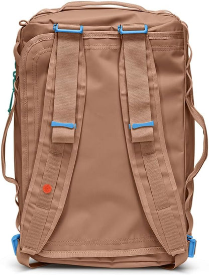 Baboon to the Moon Go-Bag Mini Duffle Bag - Detachable Straps, Stylish, Compact, TSA Approved Carry On Travel Duffel Bag in Multiple Colors, Durable, Water Resistant for Men and Women (Maple Sugar)