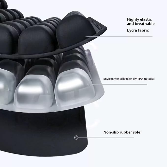 Sondor Travel Seat Cushion-Inflatable seat Cushion for Airplane & Long Flights, Portable Travel Cushion for Airplane Seats, Office Chairs, andWheelchair.Ergonomically Designed seat Cushion