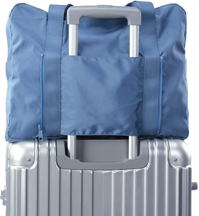 VanFn Foldable Travel Duffel Bag, Sports Duffels Gym Bag, Rainproof Nylon Totes, Sports Shoulder Handbag, Lightweight Duffle Bags For Women & Men, Outdoor Weekend Bag, P.Travel Series