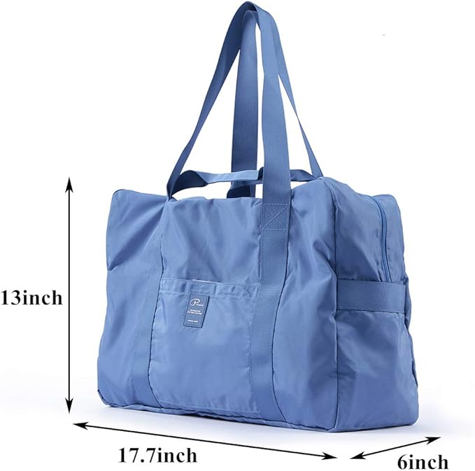 VanFn Foldable Travel Duffel Bag, Sports Duffels Gym Bag, Rainproof Nylon Totes, Sports Shoulder Handbag, Lightweight Duffle Bags For Women & Men, Outdoor Weekend Bag, P.Travel Series