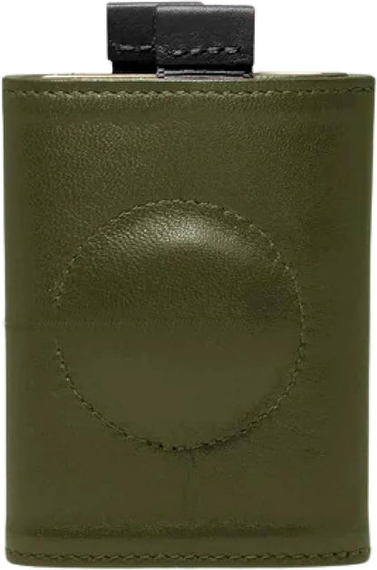 The Frenchie Co. - AirTag Speed Wallet Mini - Ultra-Slim RFID Blocking Card Holder - Minimalist Front Pocket Wallet for Men & Women - Full-Grain Italian Leather