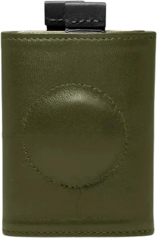 The Frenchie Co. - AirTag Speed Wallet Mini - Ultra-Slim RFID Blocking Card Holder - Minimalist Front Pocket Wallet for Men & Women - Full-Grain Italian Leather