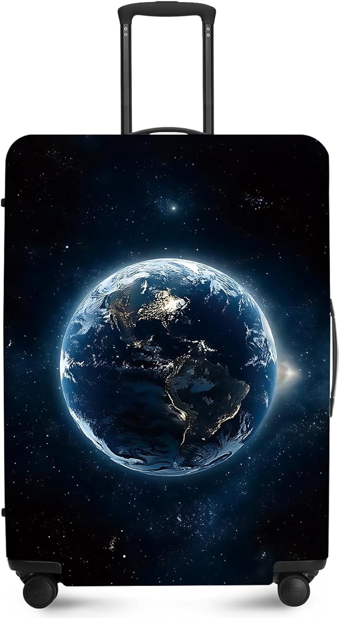 ANNA QUEEN Travel Luggage Cover Suitcase Protector Suitcase Cover Anti-Scratch,Stretchable Bag Cover Washable Durable Polyester