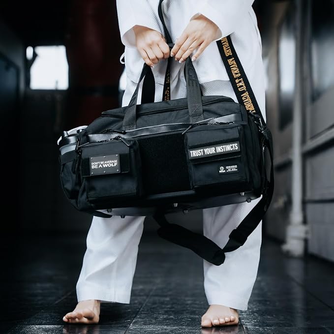 30L Duffle Bag Alpha Black