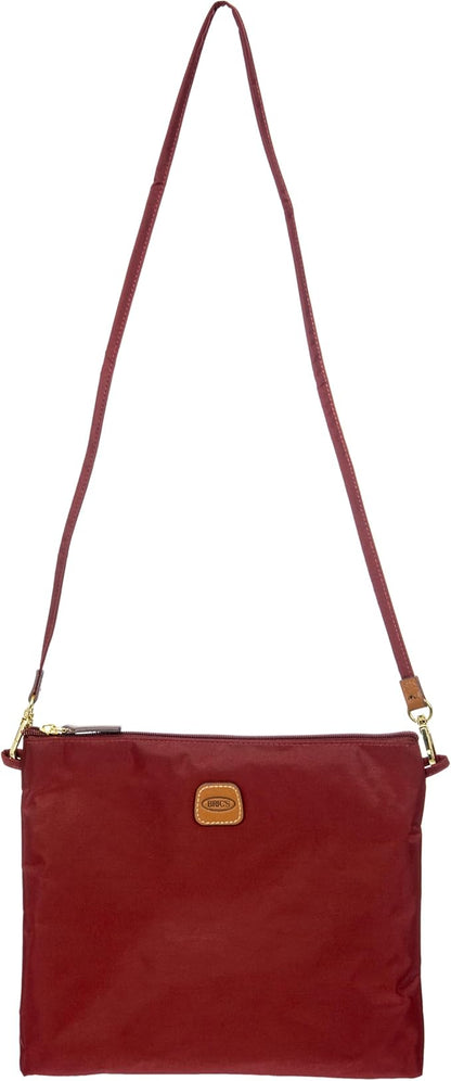 Bric's X-Collection Recycled fabric holdall medio 2in1 foldable - Bordeaux