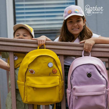 Parker Kids Backpack | Tear-Resistant & Comfortable School & Travel Backpack for Kids with Patch Customization