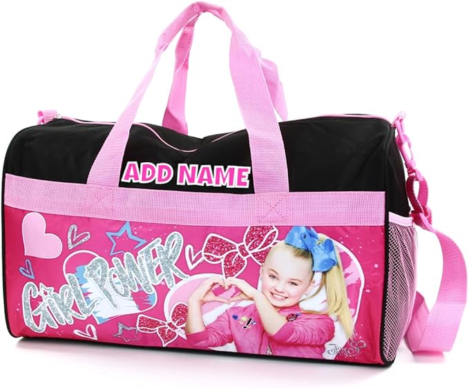 Personalized Licensed Kids Duffel Bag - Jojo Siwa
