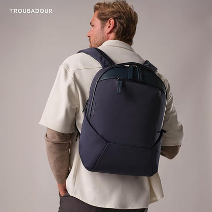 Troubadour Apex 4.0-22L Premium Laptop Backpack - Ergonomic & Water Resistant - Designed for Work and Travel - Basalt