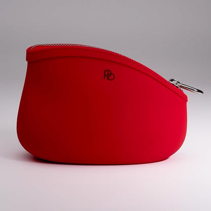 Small Makeup Bag by Pudinbag | The Premium Silicone Purse Bag | Vegan Hygenic Eco-friendly | Water and Heat Resistant