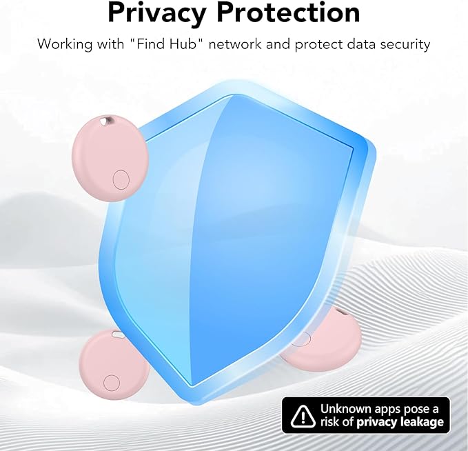 Air Tracker Tag for Android 2 Pack(NOT iOS or Huawei), Bluetooth Item Finder Smart Tracker Luggage Tags, GPS Locator Device for Keys, Wallet, Bike.etc, No Monthly Fee Smart Tag