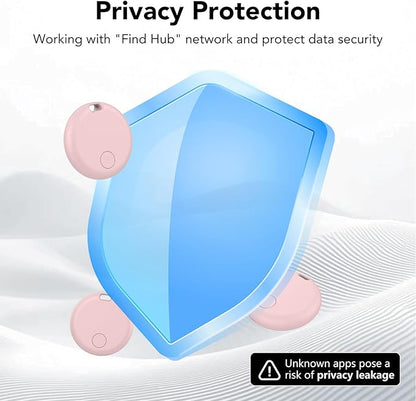 Air Tracker Tag for Android 2 Pack(NOT iOS or Huawei), Bluetooth Item Finder Smart Tracker Luggage Tags, GPS Locator Device for Keys, Wallet, Bike.etc, No Monthly Fee Smart Tag