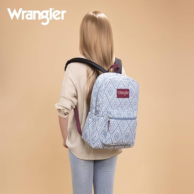 Montana West Wrangler Lightweight Backpack for Women Water Resistant 800D Casual Daypack for College, Commute, Travel & Gym