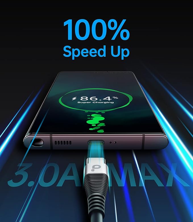 USB Type C Coiled Cable Fast Charging (3FT/5FT), 2Pack Android Auto Charging Cord for Car, Short USB A to USB C Charge Cable Compatible with iPhone 17/16/15/Pro Max/Samsung Galaxy S20 Note 10 and More