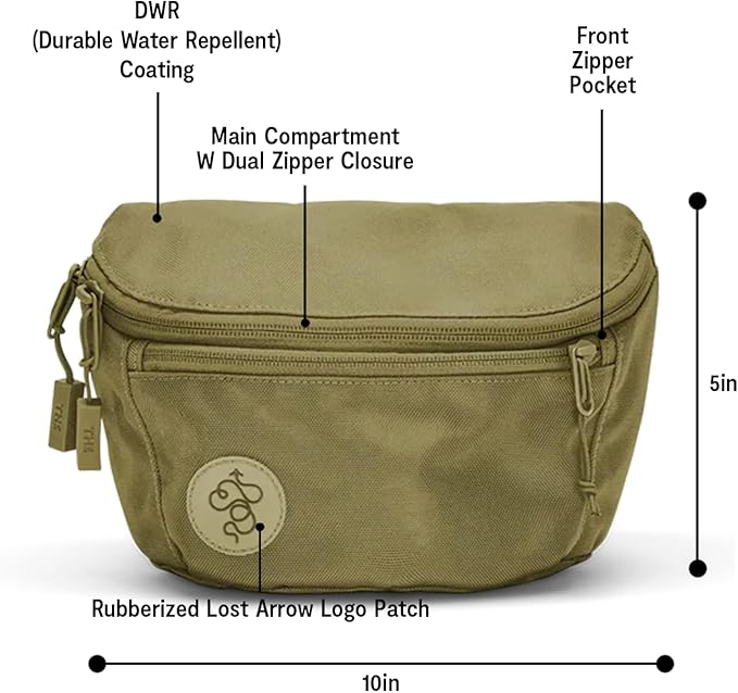 Baboon to the Moon Full Size Fanny Pack 3L – Womens Crossbody, Belt Bag for Women, Fanny Pack for Men, Crossbody Bags for Women Travel, Waist Bags