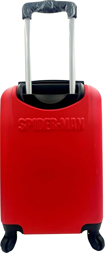 Fast Forward Spiderman Kid's Luggage Hard-Side 21” Carry-On Spinner Luggage
