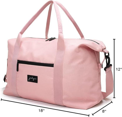 Jadyn Lola Travel Bag, Weekender/Overnight Duffel, Gym Tote Bag for Women, Men