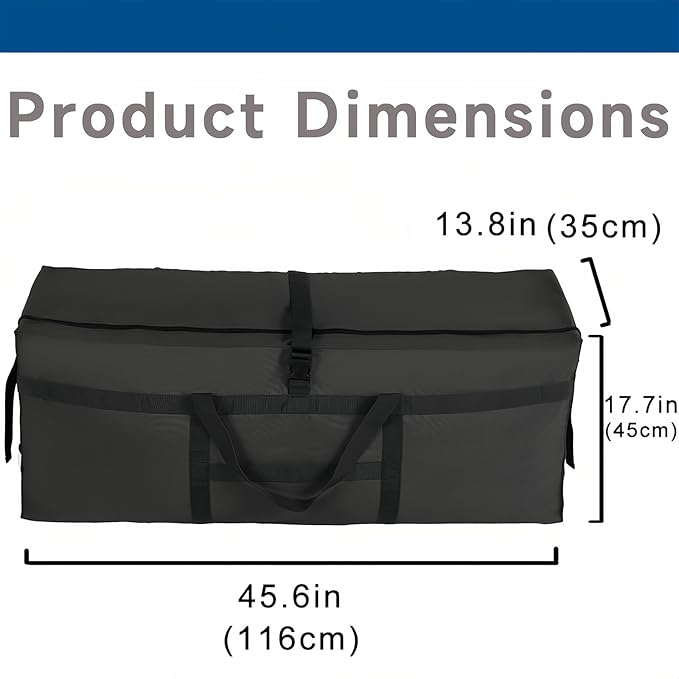 Arxus Large Duffel Bag, Waterproof Carry on Weekend Overnight Storage Bag over Luggage for Airline, Travel, Camping, Moving
