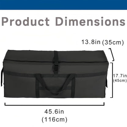 Arxus Large Duffel Bag, Waterproof Carry on Weekend Overnight Storage Bag over Luggage for Airline, Travel, Camping, Moving