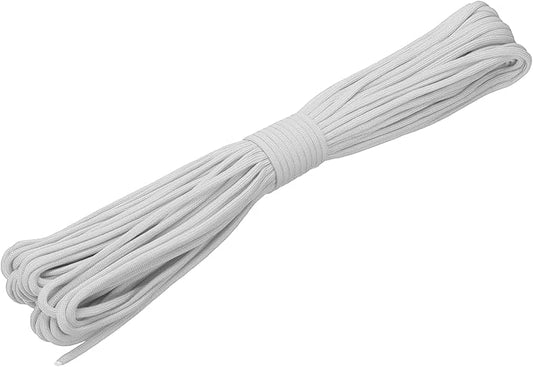 uxcell 4mm Nylon Rope, 10ft Portable Clothesline for Luggage and Backpack Tie Downs, Hanging Clothes, Swings, Camping and Mountaineering Tie Downs, Gray