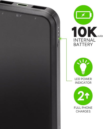 Mophie Powerstation Core 10,000mAh Power Bank | Best Value Capacity | 18W, Multi-Device