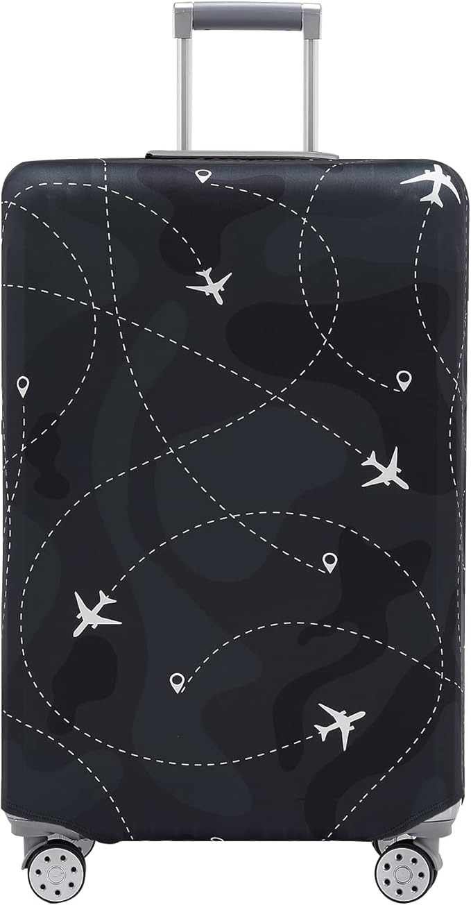 Travelkin Luggage Covers For Suitcase Tsa Approved,Suitcase Cover Protector Fit 18-32 Inch Luggage (XL for 29-32 Inch Luggage)