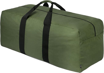 Vorspack Extra Large Duffle Bag for Travel - 200L Duffel Bag for Men Gear Bag for Storage Foldable Weekender Bag for Overnight Camping - Green