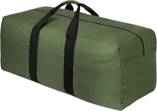 Vorspack Extra Large Duffle Bag for Travel - 200L Duffel Bag for Men Gear Bag for Storage Foldable Weekender Bag for Overnight Camping - Green