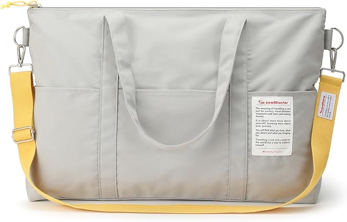 VanFn Duffle Bags, Women Sports Gym Bag, Travel Totes Duffel Bag, Outdoor Weekend Bag, Crossbody Bag, Lightweight Luggage Duffle Backpack, Shoulder Handbag For Men, Scandihome Series