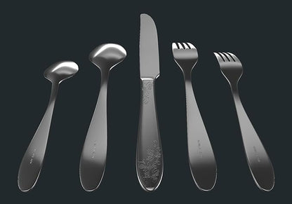 Modern Silverware Set, 18/10 Stainless Steel Flatware, Mirror Finish, Dishwasher Safe, Elegant Cutlery for Home and Dining, Built to Last (80-Piece, Imperial)