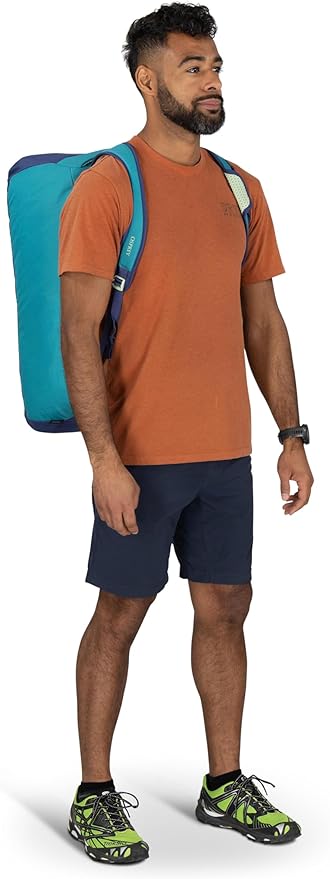 Osprey Daylite Duffel Backpack - Convertible Everyday Duffel Bag for Gym, Commute, and Travel