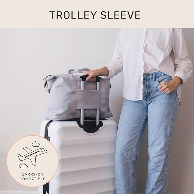 Jadyn Lola Travel Bag, Weekender/Overnight Duffel, Gym Tote Bag for Women, Men