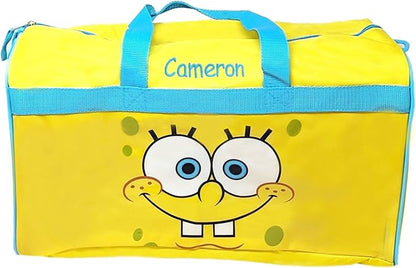 Personalized Travel Duffel Bag Created Using Character Duffel Bag - 18" (Created Using Sponge Duffel Bag)