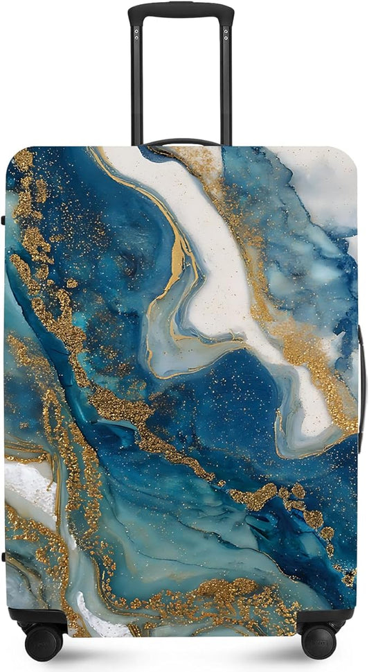 ANNA QUEEN Travel Luggage Cover Suitcase Protector Suitcase Cover Anti-Scratch,Stretchable Bag Cover Washable Durable Polyester