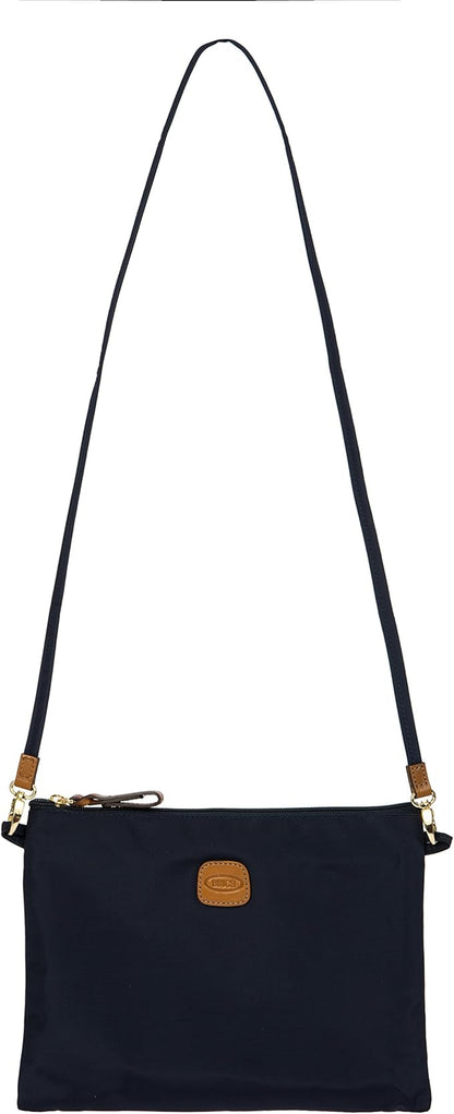 Bric's X-Bag/X-Travel 2.0 Overnight Weekender Folding Duffel Bag - 22" Carry On Bag - Navy