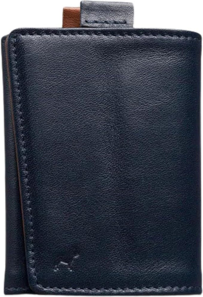 The Frenchie Co. - Speed Wallet Mini - Ultra-Slim RFID Blocking Card Holder - Full-Grain Italian Leather Minimalist Front Pocket Wallet - Quick-Access Pull Tab, Holds up to 4 Cards & Folded Cash