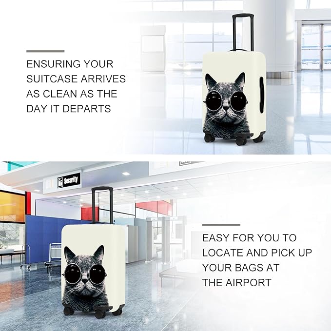 Luggage Cover, Washable Suitcase Cover, Suitcase Protector Anti-scratch Bag cover