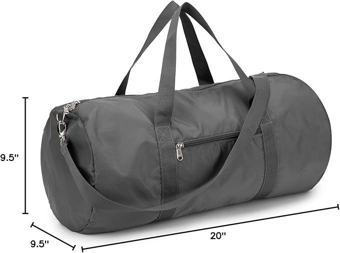 Vorspack Duffel Bag 20-24-28 Inches Foldable Gym Bag for Men Women Duffle Bag Lightweight with Inner Pocket for Travel Sports