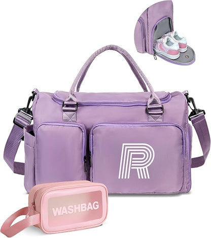 Duffle Bag for Girls, Kids Travel Duffel Bag, Personalized Weekender Bag, Gifts for women, Girls Gifts for Kids Friends, women gifts, Teacher Appreciation Gifts Ideas