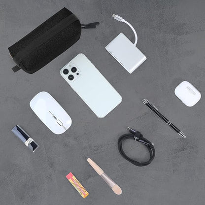 SIMTOP Electronics Organizer Cord Organizer Travel, Small Tech Bag for Cords, Chargers, Power Bank, Earbuds – Portable Cable Pouch for Office, Business Trip, Commute – Water & Scratch-Resistant