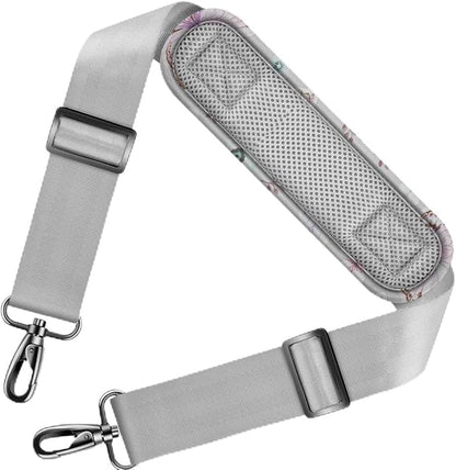 ZINZ Shoulder Strap Universal Bag Strap - 78" Ultra-Thick Padded with Dual Balanced Adjustable Buckles for Briefcase, Travel, Sports, Laptop, Crossbody Bag，Butterfly