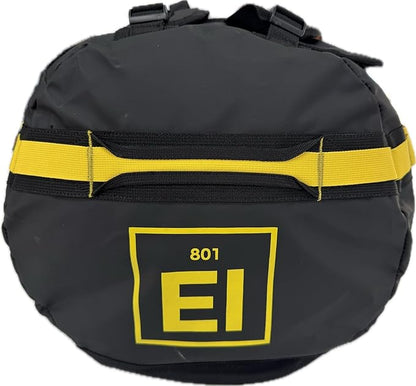 Element Equipment Trailhead Duffel Bag Shoulder Straps Waterproof Black/Yellow Medium