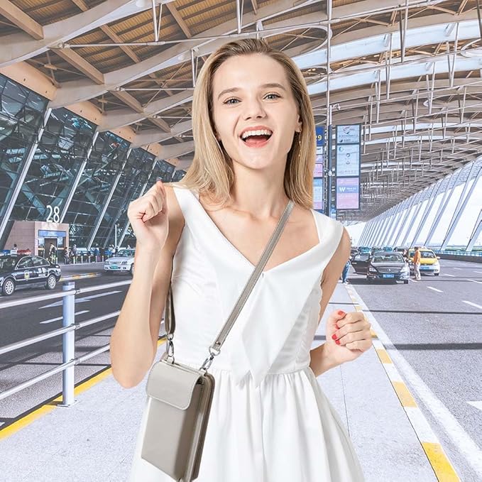 Passport Holder for Travel，Passport Holder & Neck Wallet with RFID Blocking,Hidden Neck Pouch for Travel- Holds Passports, Cards, Tickets, ID, Cash