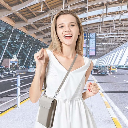 Passport Holder for Travel，Passport Holder & Neck Wallet with RFID Blocking,Hidden Neck Pouch for Travel- Holds Passports, Cards, Tickets, ID, Cash