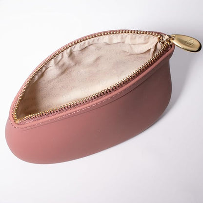Small Makeup Bag by Pudinbag | The Premium Silicone Purse Bag | Vegan Hygenic Eco-friendly | Water and Heat Resistant