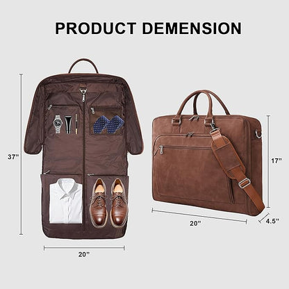 Garment Bag for Travel Large Carry on Garment Bags Men Women Garment Suitcase Bags