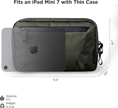 ALPAKA Elements Tech Case - Travel Organizer Pouch for Electronics, Cables, EDC with Weatherproof Fabrics, YKK Zippers