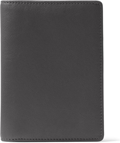 Leatherology Deluxe Passport Cover – Leather Travel Wallet with Card Slots, Pockets & Cash Storage