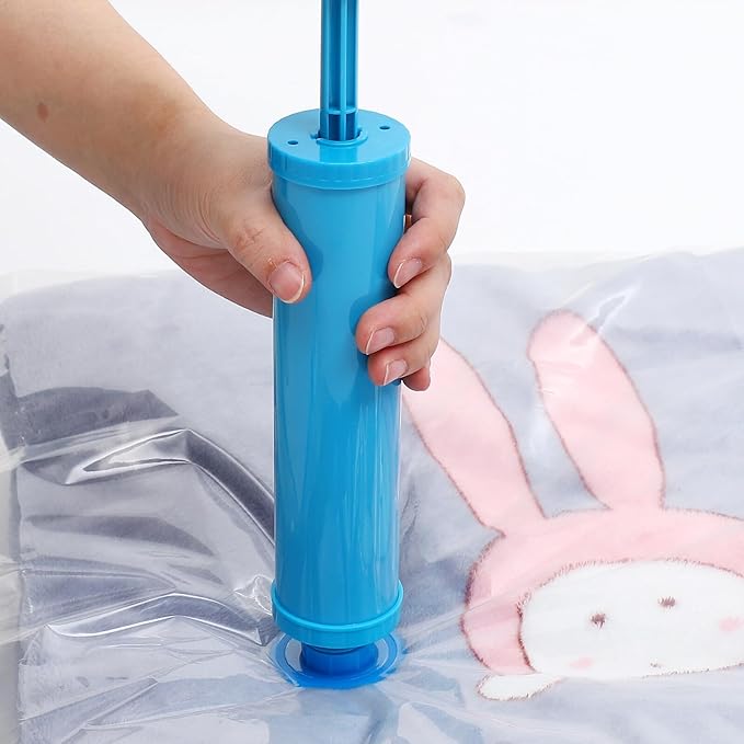 Mobestech Vacuum Seal Compression Bags for Clothing and Blankets Large Space-saving Storage Organizers Transparent Dustproof Bags for Travel Home Bedroom and Quilt Storage